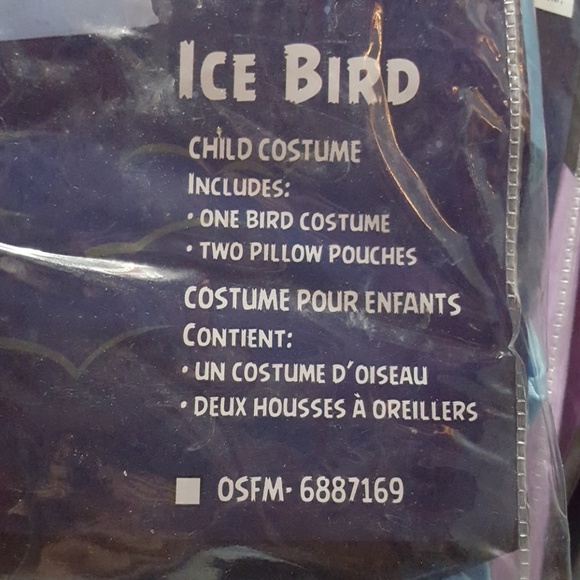 , Angry Bird Ice Bird child's costume new - Picture 7 of 8